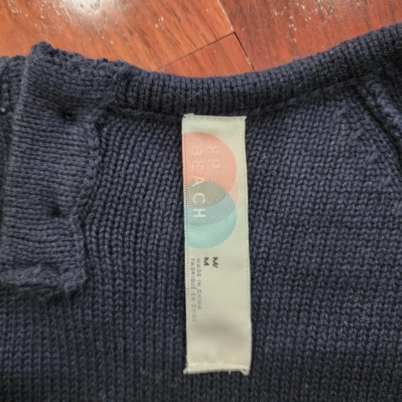 Free People Beach Renegade Tunic | Navy White Stripe | M - Picture 5 of 5